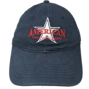 Fahrenheit American Construction Supply Blue M Marshalltown Baseball Cap Hat
